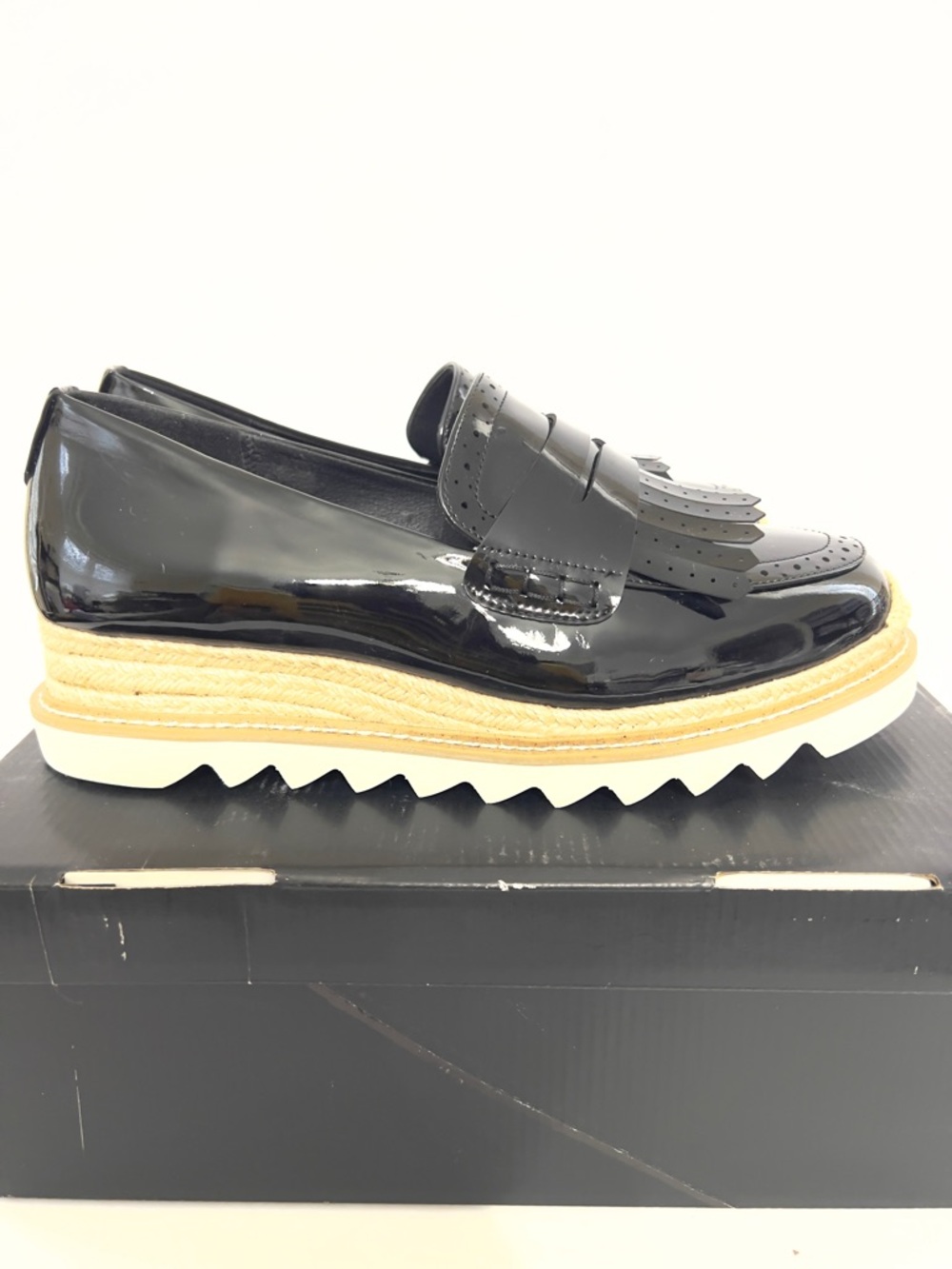 Torrid Patent Espadrille Loafer Sz 12